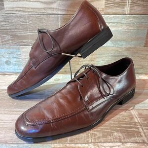 【米国製 ヴィンテージ】Allen Edmonds アレンエドモンズ Uチップ カーフレザー US 11 1/2 D 29.0-29.5cm程 ブラウン オールソール