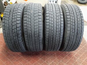 CF6671■225/65R17 102Q　4本価格　DUNLOP WINTER MAXX SJ8　送料無料 冬 ’21年 8.5分山 エクストレイル デリカD5 CX5 ハリアー RAV4