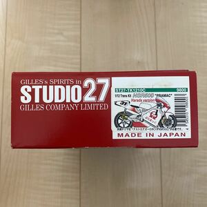 新品 激レア STUDIO27 1/12 2002 NSR500 #31 原田哲也 PRAMAC プラマック Trans Kit トランスキット ロッシ RC213V YZR-M1 MotoGP