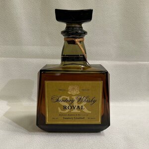 【B-1606】【東京都限定発送商品】未開栓 1円～ SUNTORY ROYAL SR 720ml 43％ サントリーロイヤル ウイスキー ボトル汚れあり 【古酒】