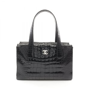 シャネル ココマーク ブランドオフ CHANEL エキゾチックレザー トートバッグ クロコ 中古 レディース