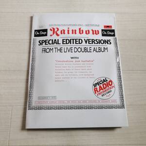 Rainbow A② RADIO PROMOTION プロモーション グッズセット CD 写真 メッセージ SPEDIAL EDITED VERSIONS 美品