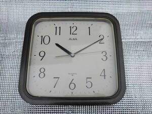 SEIKO セイコー アルバ ALBA JJ303N アナログ 掛け時計 レトロ