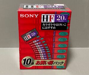 未開封　SONY　HF 20分　10巻セット　10本パック　カセットテープ