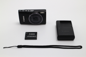 4643- キャノン Canon デジタルカメラ IXY 640 ブラック 光学12倍ズーム 良品