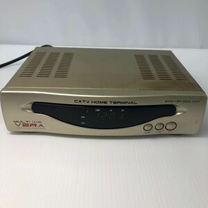 ◎【1円〜スタート】CATV HOME TERMINAL テレビ チューナー MULTI VERA / CA-1200 通電確認