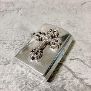 【希少 美品】 クロムハーツ フィリグリークロス ジッポー zippo ライター CHROME HEARTS