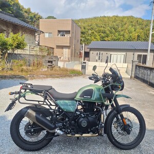 福岡発令和5年登録超美車 ロイヤルエンフィールド ヒマラヤ411 EURO5モデル (検索アフリカツイン、テネレ700、GS、トランザルプ、タイガー)