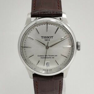 【美品】TISSOT シュマン・デ・トゥレル T139207110310純正替えブレス付きユニセックスサイズ腕時計