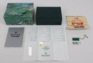 □ジャンク品□ ROLEX 16570 ギャランティー 空箱（16520のシール） セット 保証書 ボックス ロレックス （2822277）