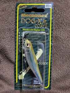 ★Megabass★DOG-X Jr. COAYU メガバス ドッグX ジュニア コアユ HT NATURAL WAKASAGI 美品 Length 71.0mm Weight 1/5oz ペンシルベイト