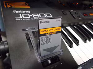 送料無料! Roland M-256E MEMORY CARD ケース付き JD-800JD-990JV-880などに