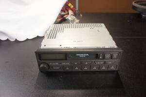 動作OK 39100-S3N-9012-M1 オーディオ RA6 RA7 RA8 RA9 オデッセイ ヘッドユニット 1DIN AUX カセット FM CM620J0 ホンダ 純正 @4314s