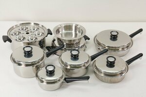 Amway アムウェイ The Compatibles コンバーチブルス Queen Cookware set 調理器具 鍋 キッチン フライパン 料理 セット 8705-RK②