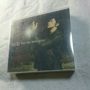 【10点以上の落札で2割引！】(T-17)GACKT/Stay the Ride Alive/CD+2DVD