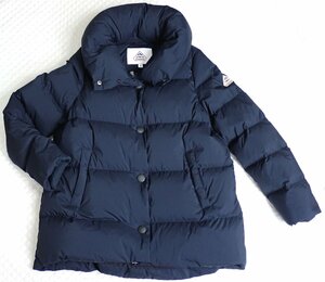 現行品 定価9万円↑新品同様 超美品 PYRENEX ピレネックス ELAURA2 エローラ2 ダウン ジャケット 38 コート ネイビー ブルゾン