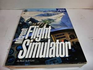 1993年発売　Microsoft製 Flight Simulator 英語版