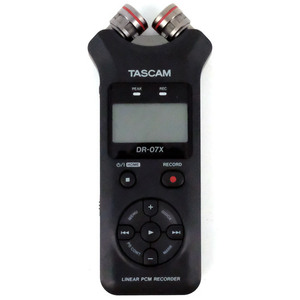 【中古】TASCAM リニアPCMレコーダー DR-07X 本体のみ [管理:1150029682]