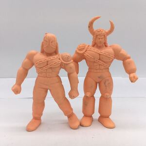 グレートマッスル モンゴルマン バッファローマン まとめ売り 当時物 デカ消し キン消し Ultimate Muscle big size figure 2000万パワーズ