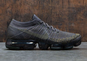 新品 未使用 正規品 ◆ オランダPatta購入 NIKELAB AIR VAPORMAX FLYKNIT US10.5/28.5cm Midnight Fog/Cargo Khaki ◆