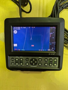 HONDEX HE-601GP 5型 ワイド カラー液晶 プロッター魚探 魚群探知機 ホンデックス