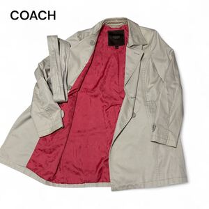 COACH コーチ シグネチャー ベルト トレンチコート S