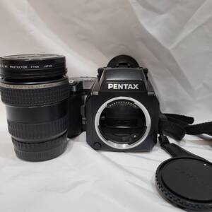 ペンタックス PENTAX 645N SMC PENTAX-FA 645 ZOOM 1:4.5 45-85mm 動作品