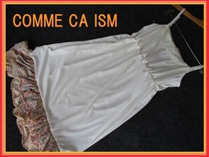 3900円　未使用　COMME CA ISM　camisole　小花キャミソールワンピース　コムサイズム　