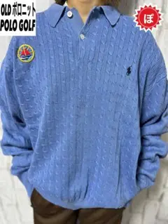 ✅90s ralph lauren polo golf knit shirt