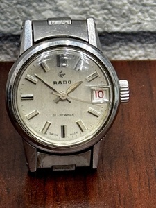 ラド― RADO 21JEWEL 781/1 手巻き レディース 腕時計 稼動品！