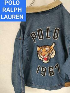 ポロラルフローレン　タイガーデニム　ジャケット　ポロスポーツ　1967 RRL　POLO RALPH LAUREN SPORT RRL RLX