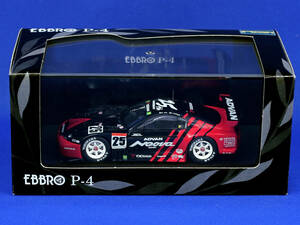 1/43 EBBRO P4 JGTC 2003 ADVAN SUPRA #25　エブロ アドバン ヨコハマ YOKOHAMA TOYOTA トヨタ トムス スープラ