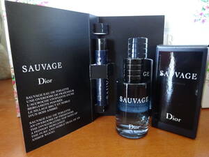 新品【Dior】【SAUVAGE】オードトワレ１０ｍｌ+1ml★★