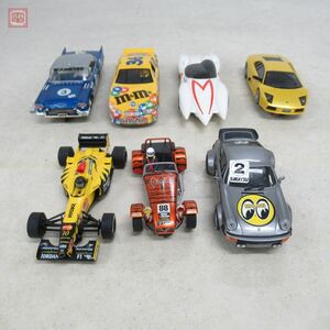 SCALEXTRIC他 1/32 ポンティアック グランプリ M&M’s #36/ジョーダン 無限 ホンダ F1/ポルシェ 911 ターボ他 計7点セット ジャンク【10