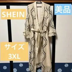 美品❣️完売商品❣️SHEINシーイン　長袖カーディガン羽織り　サイズ3XL