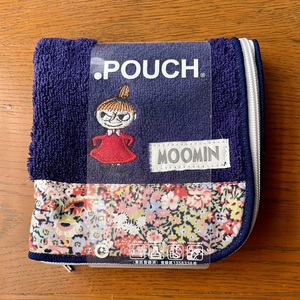 MOOMIN　どっとポーチ／.POUCH　リバティ　ミイ BD　ムーミン