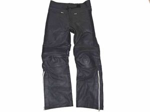 Syed&Sons LEATHER PANTS 36 size / サイド＆サンズ パンチングレザー ライダースパンツ 本革 バイカー メンズ