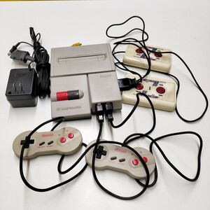 ニューファミコン ファミリーコンピュータ ファミコン Nintendo 任天堂 FC new 本体 コントローラ 付属品 ハイパーショット 1円 1スタ