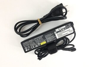 FUJITSU純正 PXW1931N ×1個 外径3.5mm 細ピン 19V 3.16A 60W FMV-AC327A ARROWS Tab QH77/M等適合 電源ケーブル付 動作保証【送料無料】