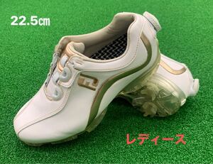 ●【即決価格】【シューズ】中古／レディース／FJ／93817J／22.5㎝／スパイク・ボア付／箱無し