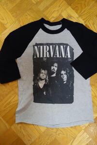 ニルバーナ ニルヴァーナ カート・コバーン Tシャツ フリーサイズ NIRVANA Tシャツ ロックバンド