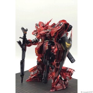 海外製MG ロボットヒーロー 1/100 透明版 未組立プラモデル 6631A MODEL DABAN サザビー 新品 uz-2808