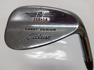 ★【単品ウェッジ】Titleist タイトリスト VOKEY ウェッジ 256.14 56度 flex:WEDGE Dynamic Gold メンズ右 ボーケイデザイン256.1ウェッジ