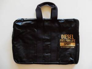 ★売切★希少限定品★ディーゼル/DIESEL★未使用★ボストンバッグ/ハンドバッグ★ダークブラウン×ゴールドカラー★ブランド/レア/オールド