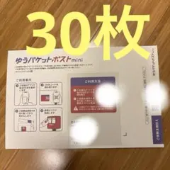 ゆうパケットポスト mini 30枚