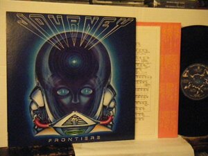 ▲LP JOURNEY ジャーニー / FRONTIERS フロンティアーズ 国内盤 CBS・ソニー 25AP 2500 1983年カレンダー付 「SEPARATE WAYS」 ◇r50703