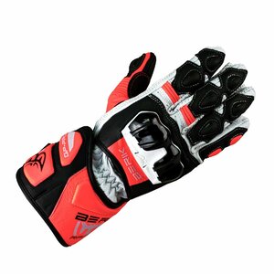 BERIK 新作 山羊革 ゴートレザー ベリック レーシンググローブ G-235107 RED/BLACK XXSサイズ バイク用品 バイクグローブ