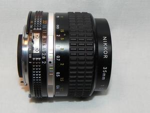 **中古品　Nikon Ai-s 35mm/f 2 レンス゛*