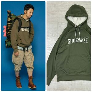 24ss 2024 極美品 MOUNTAIN RESEARCH マウンテンリサーチ 2 PKTS Hoody 3889 スラッシュ ポケット スウェット フーディー パーカー size L