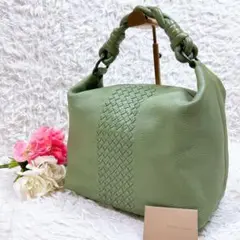 ☆BOTTEGA VENETA チェルボ イントレチャート ハンドバッグ